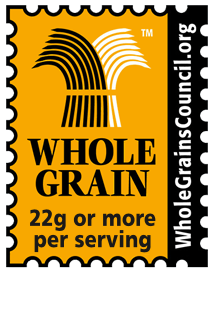 Whole Grain - 22g or more per serving